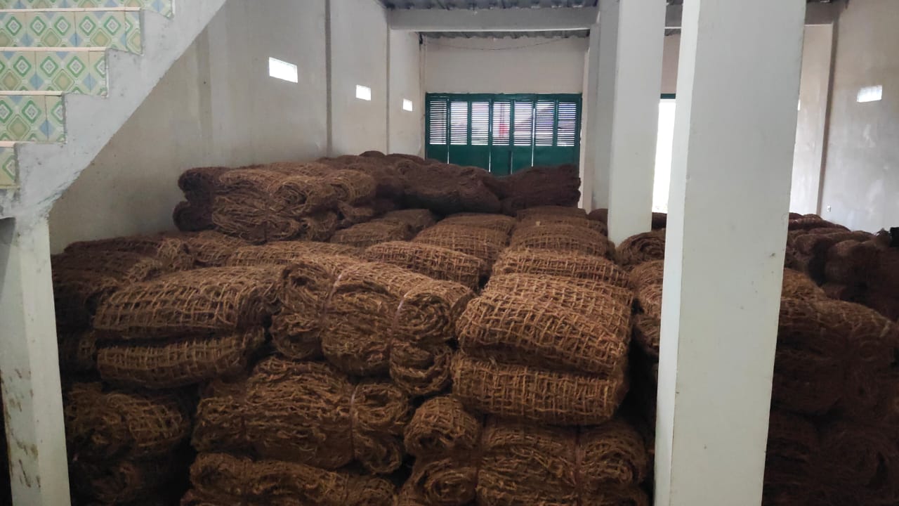 Cocomesh berbasis bahan organik biodegradable