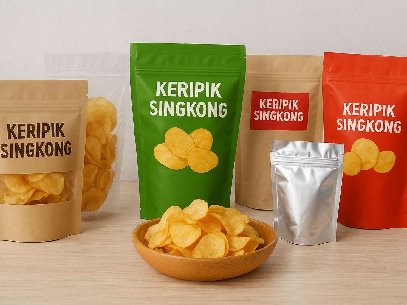 Kemasan yang Cocok untuk Keripik Singkong