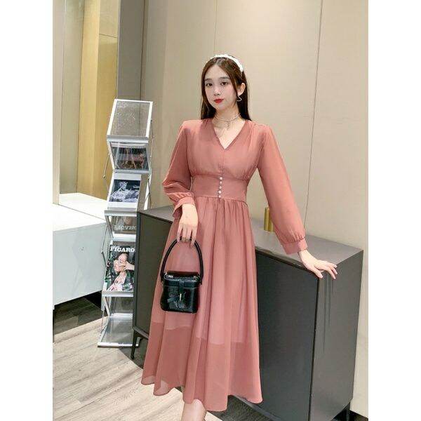 Inspirasi model dress dari bahan Milano