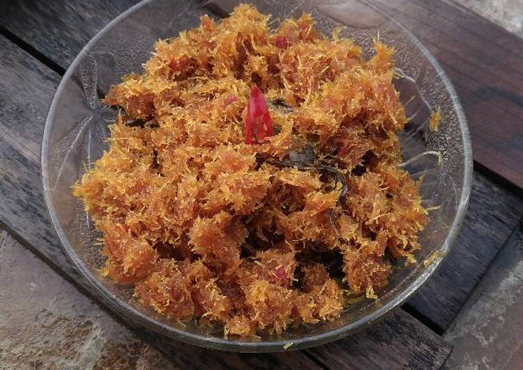 cara membuat abon kelapa kering