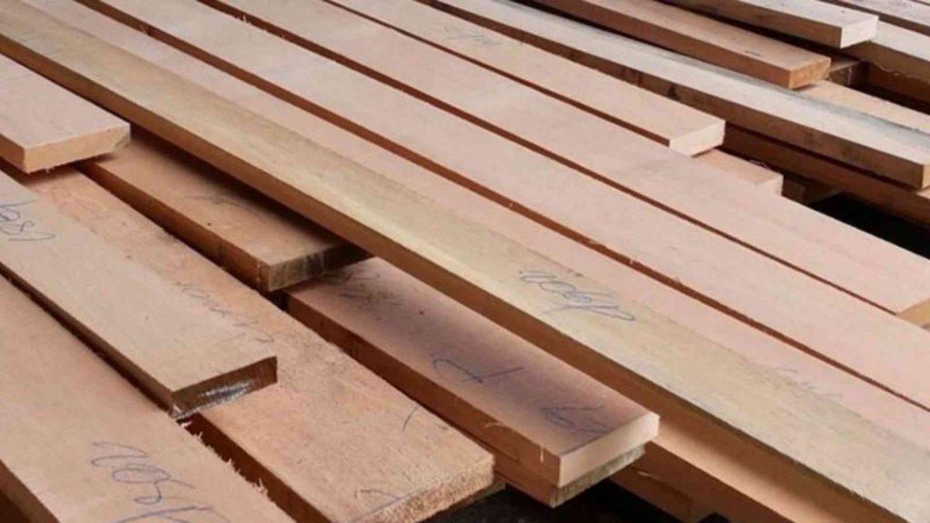 hasil penyerutan kayu