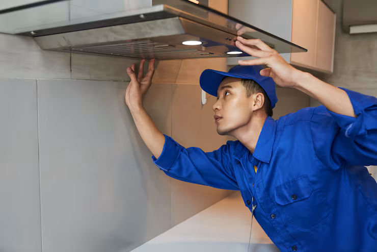 Kitchen Hood Dapur Produksi Harian