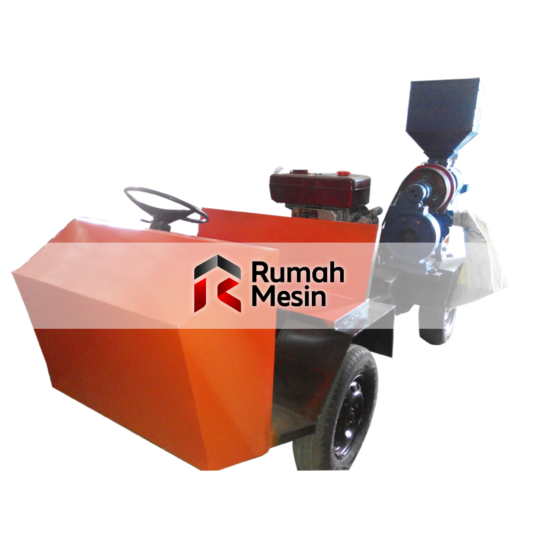 Mesin Gilingan Padi Mobile Diesel