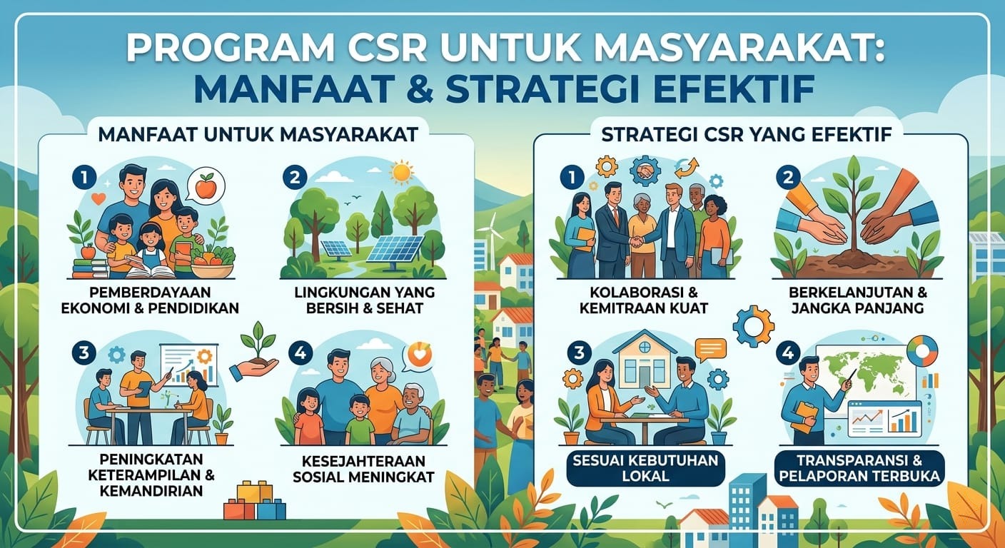 Program CSR untuk Masyarakat, Manfaat dan Strategi Efektif