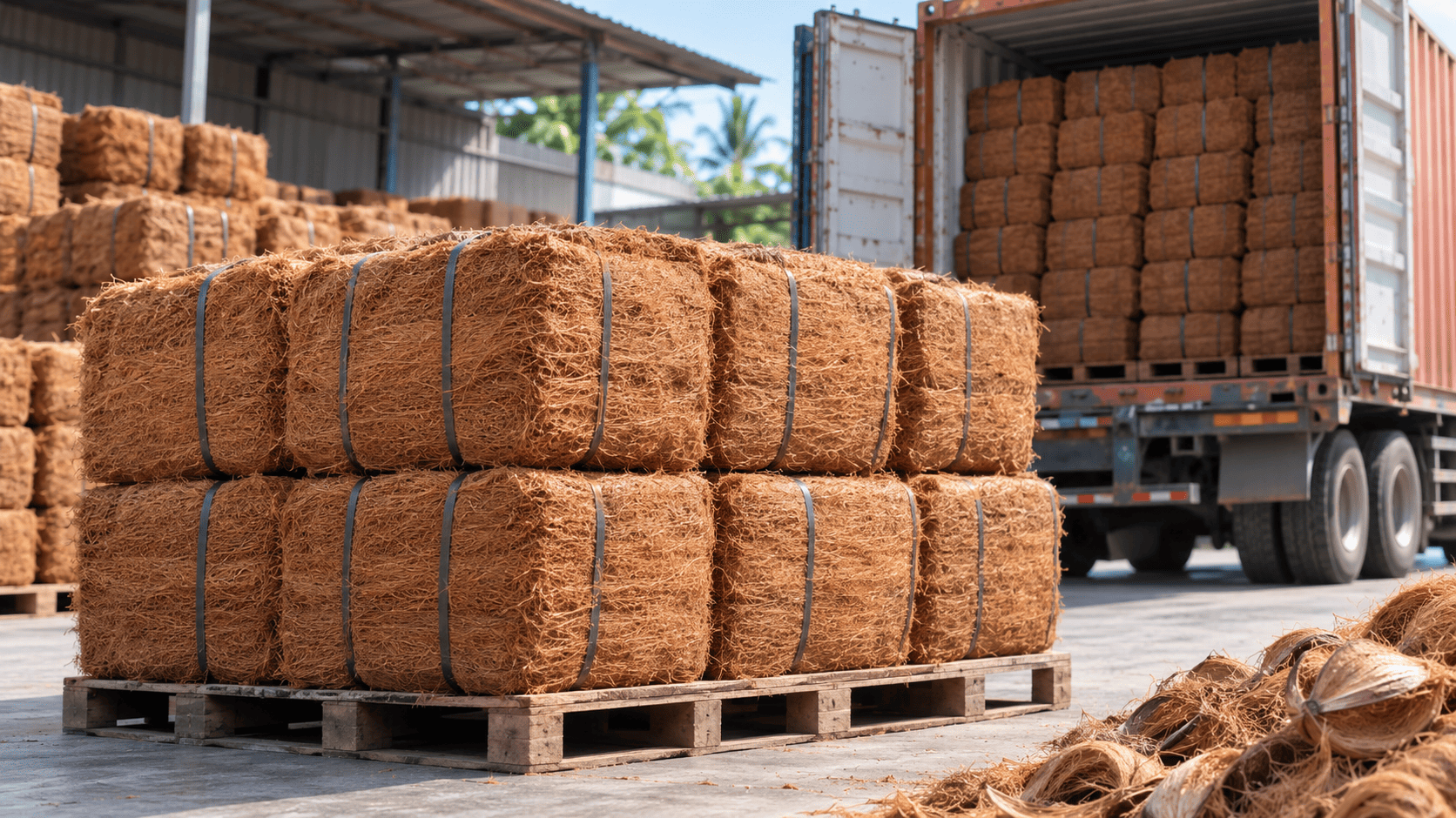 press sabut kelapa hidrolik kuat