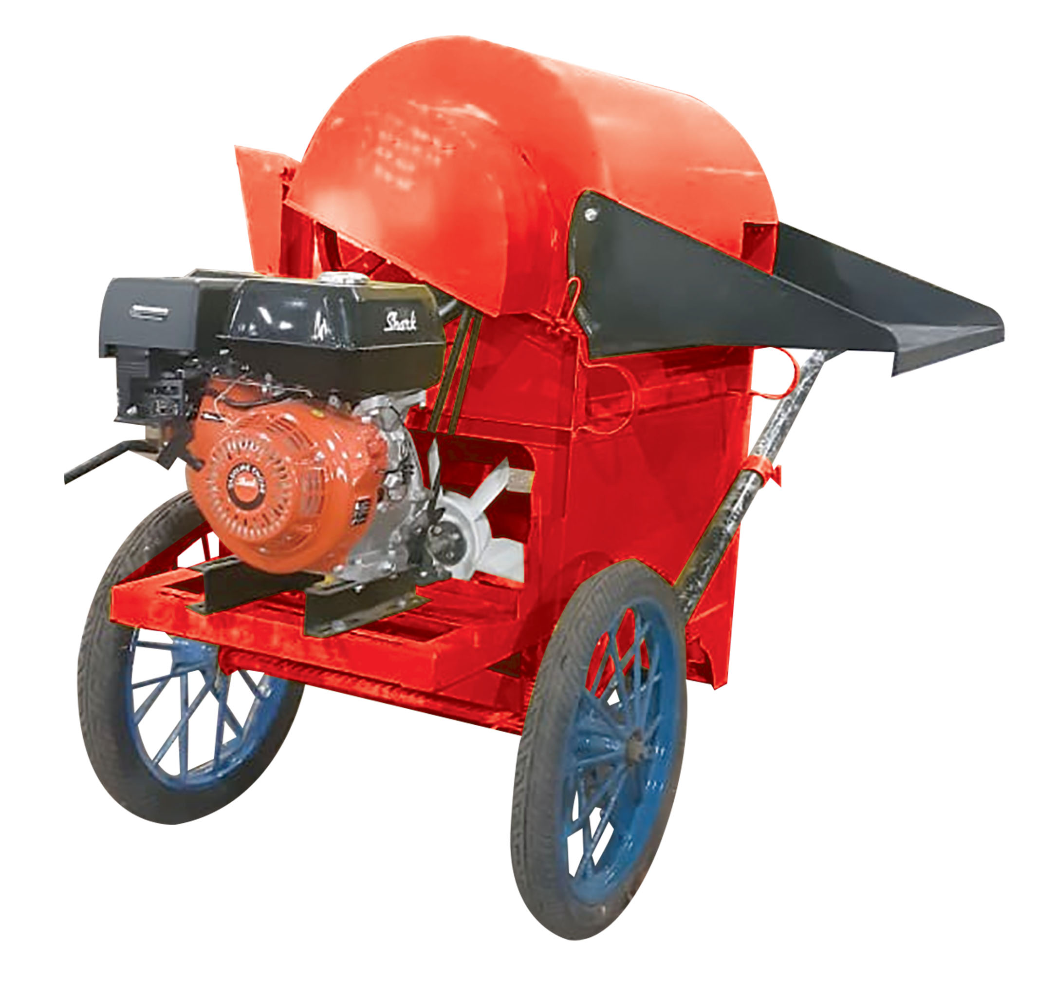 Cara mengatasi mesin power thresher macet saat digunakan untuk proses perontokan padi.