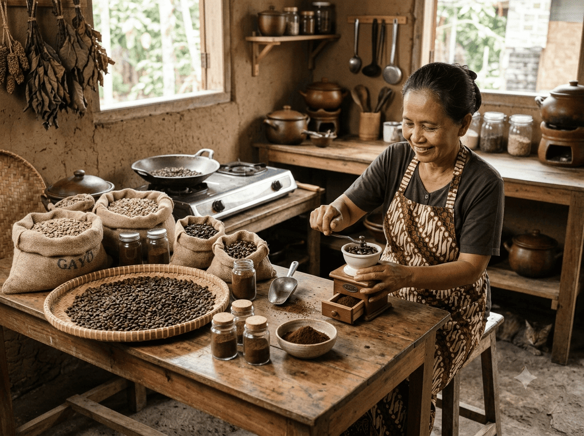 usaha kopi bubuk rumahan