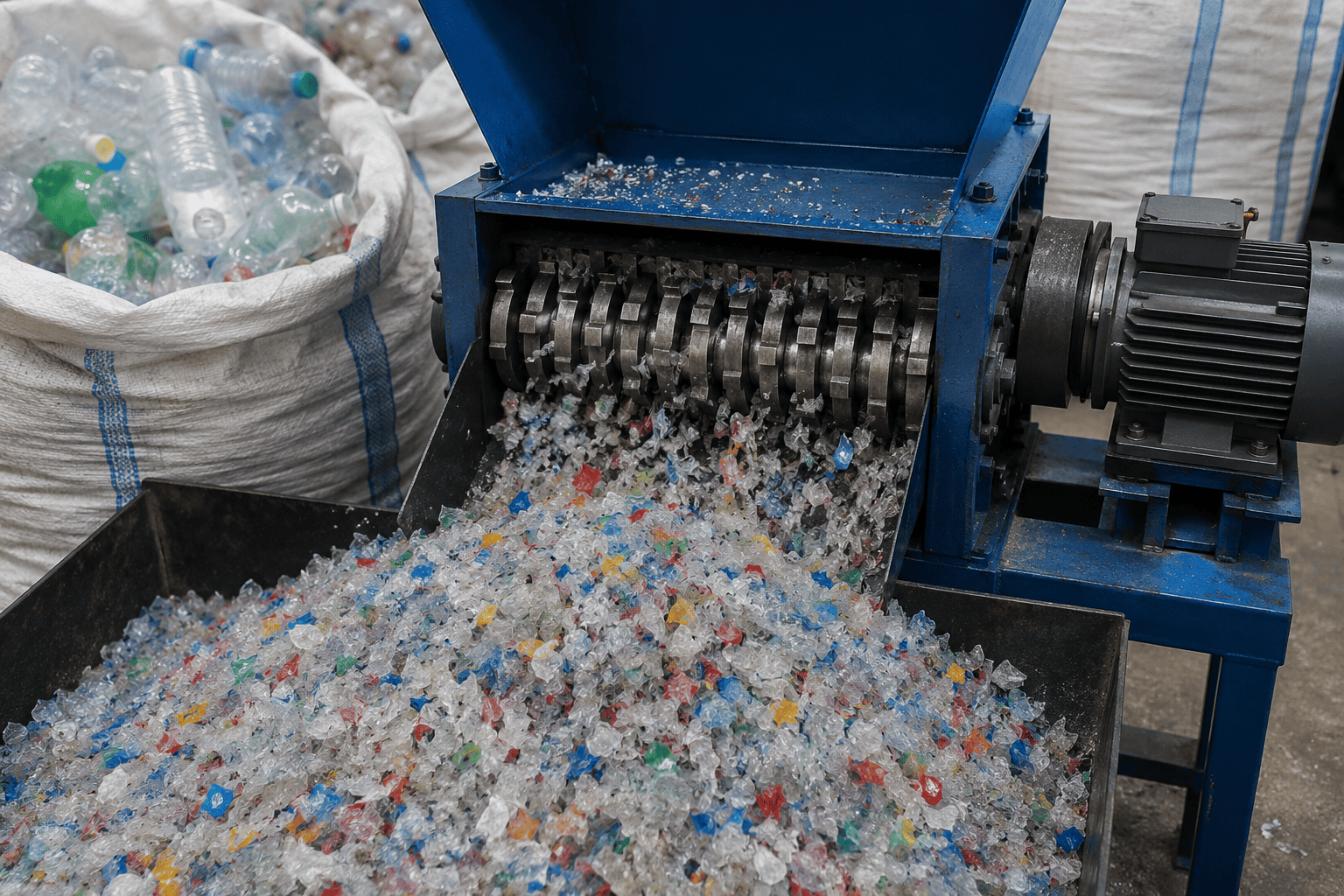 pengolahan limbah plastik sederhana