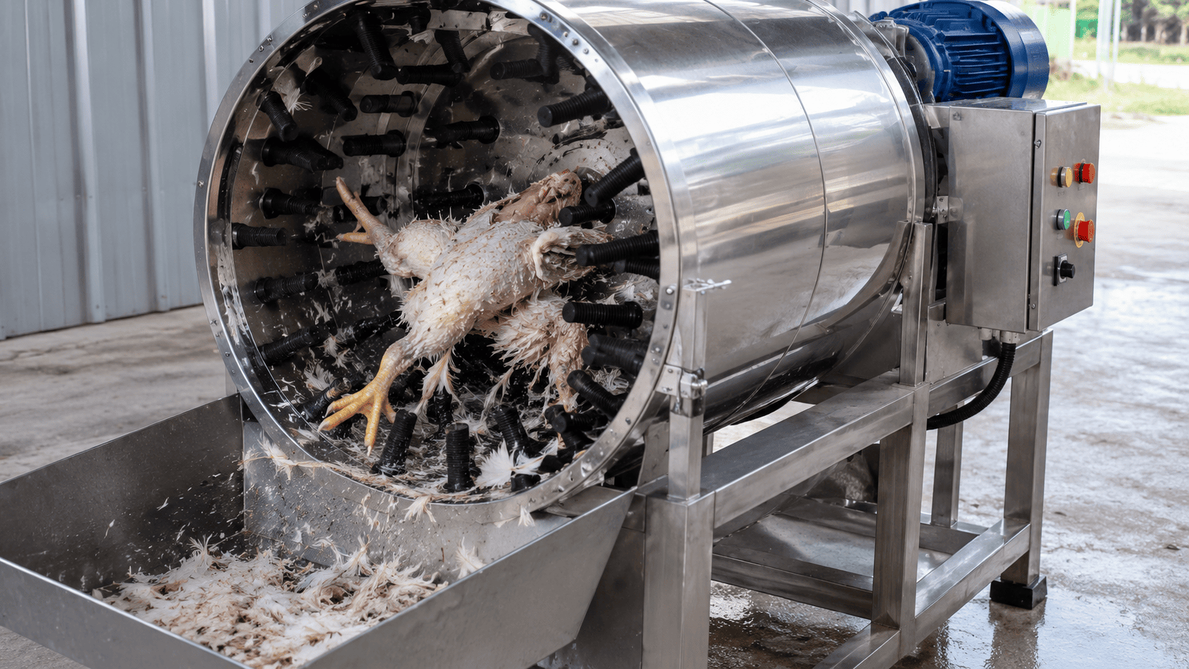 cara membersihkan ayam setelah disembelih