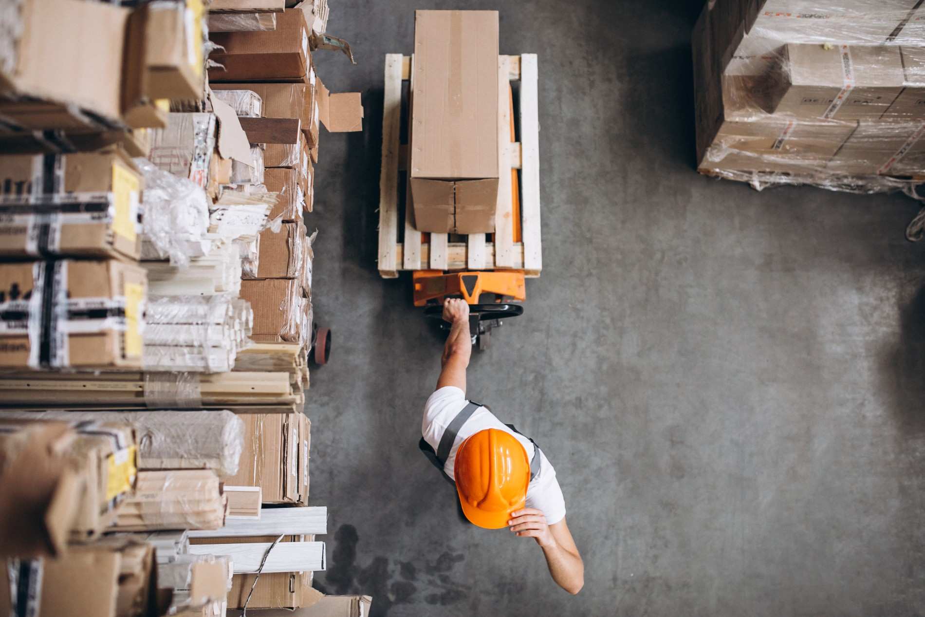 cara menjaga kestabilan muatan hand pallet